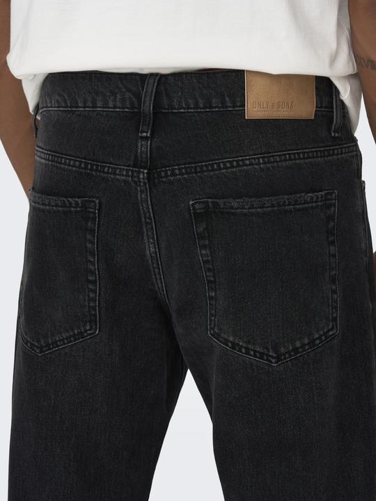 Produktbild Only & Sons Onsedge Straight Black 6985 Tai Dnm Noos (W26/L32)