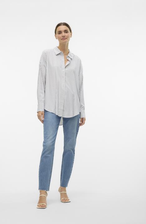 Produktbild Vero Moda Vmnora Ls Oversize Shirt Wvn Ga Noos (L)