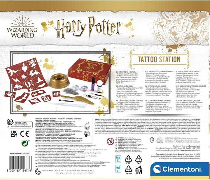 Actual product image Clementoni Harry Potter Tattoo Maker Station