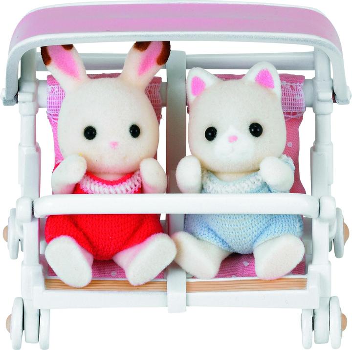 Image du produit Sylvanian Families Poussettes jumelles