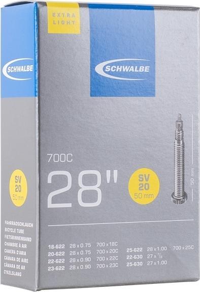 Actual product image Schwalbe SV 20 (Presta (SV), 28", 50 mm)