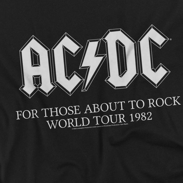 Actual product image AC/DC Mens World Tour 1982 T-Shirt (XXL)