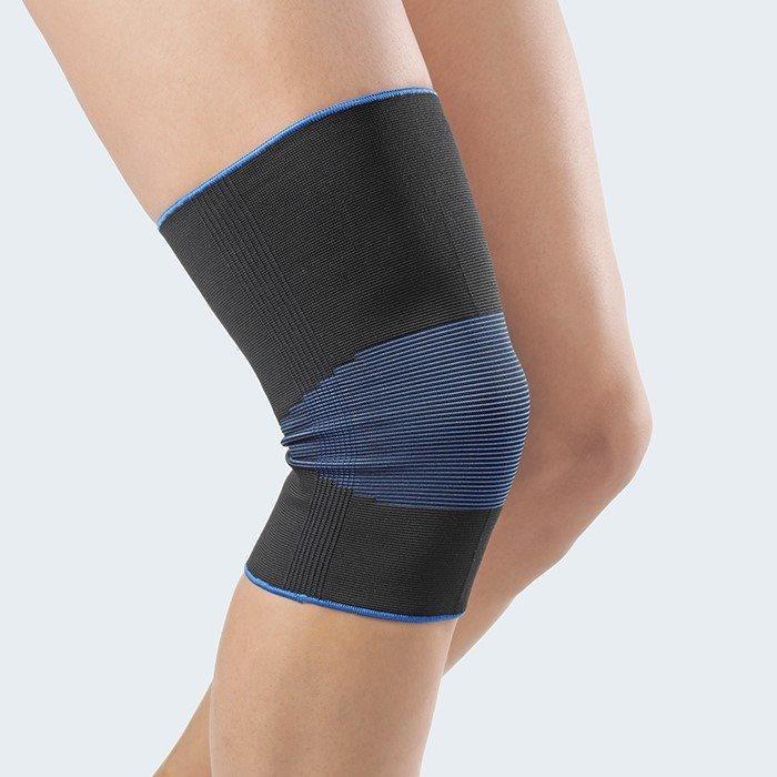 Produktbild Bilasto Uno Kniebandage S schwarz/blau (S)