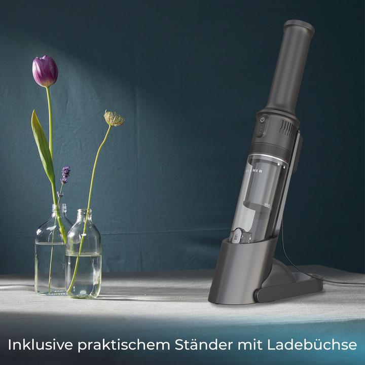 Actual product image KLAMER Handstaubsauger, 140W Akku Handstaubsauger, Leistungsstark mit 16.000 PA und 36 min Laufzeit