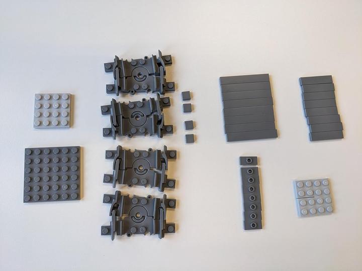 Produktbild LEGO City Schienenkreuzung Gleiskreuzung Kreuzung - NEU! Menge 1x