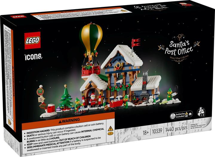 Image du produit LEGO Bureau de poste du Père Noël (10339, LEGO Icons, LEGO difficiles à trouver)