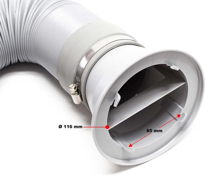 Actual product image Wiltec Airbrush Extension Hose for the Extraction Unit