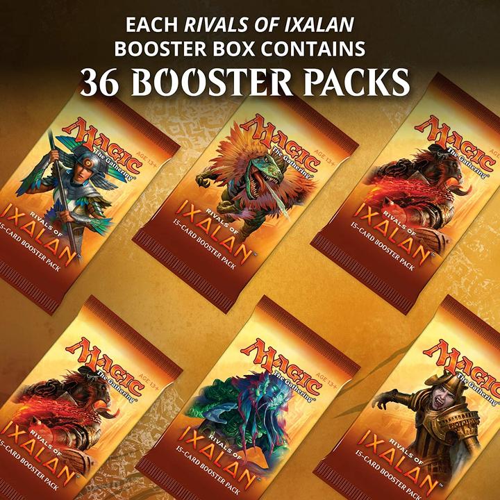 Actual product image Magic the Gathering Rivals of Ixalan Booster Box - (English, Booster display)