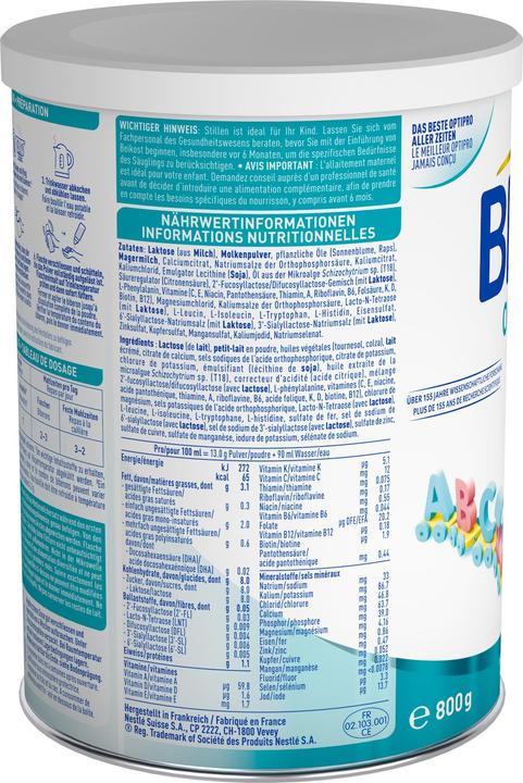 Valori nutrizionali e ingredienti Beba Optipro Junior 18+ (2400 g, a partire da 18 m.)