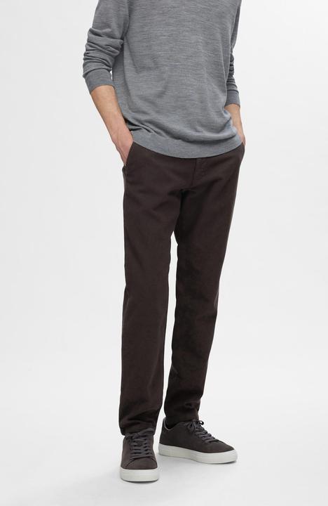 Actual product image Selected Homme 175 Textured slim fit chino (W30/L32)