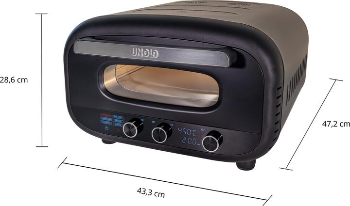 Actual product image Unold PIZZAOFEn Don Alfredo 68805 (Electric pizza oven)