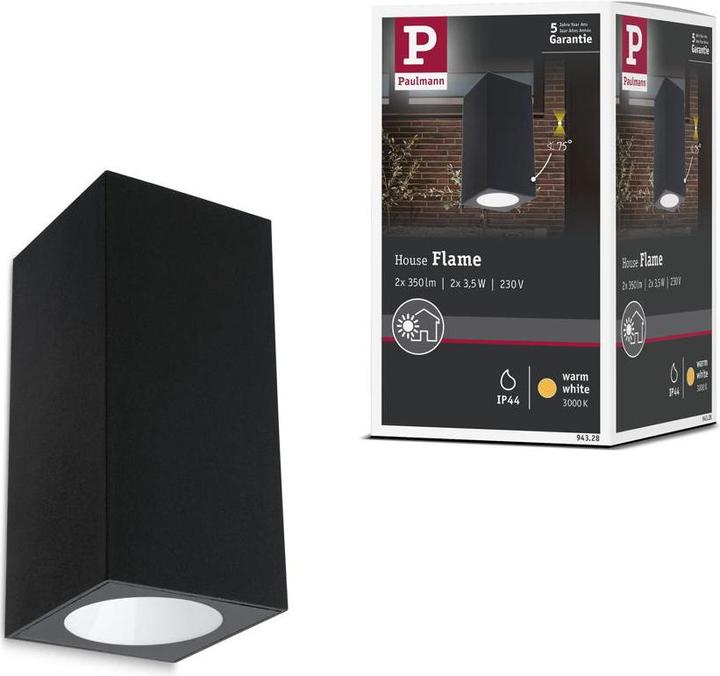 Actual product image Paulmann Flame (390 lm, IP44)