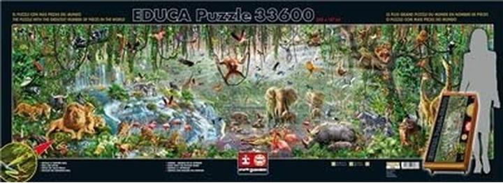 Image du produit Educa La Vie Sauvage (33600 pièces)