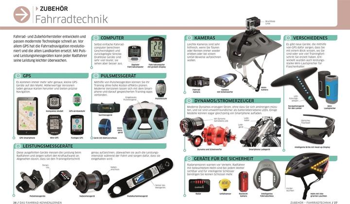 Actual product image Das ultimative Fahrrad-Handbuch (German, Claire Beaumont, 2021)