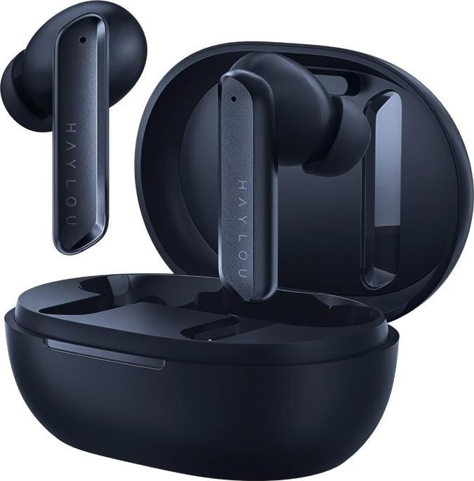 Actual product image Haylou Słuchawki TWS W1 ANC (niebieskie) (ANC, 6.50 h, Cable)