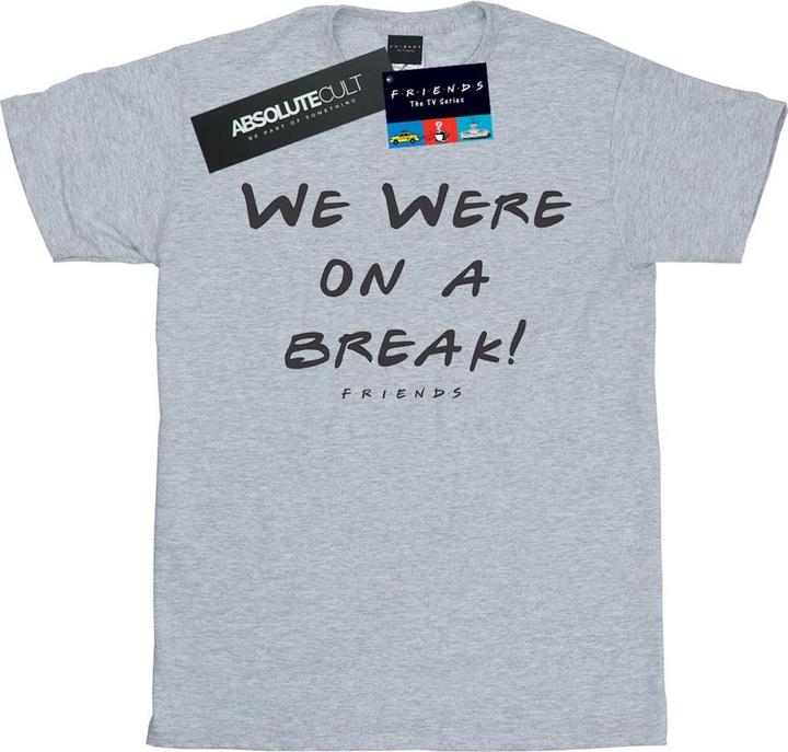 Produktbild Friends We Were On A Break Text TShirt (3XL)
