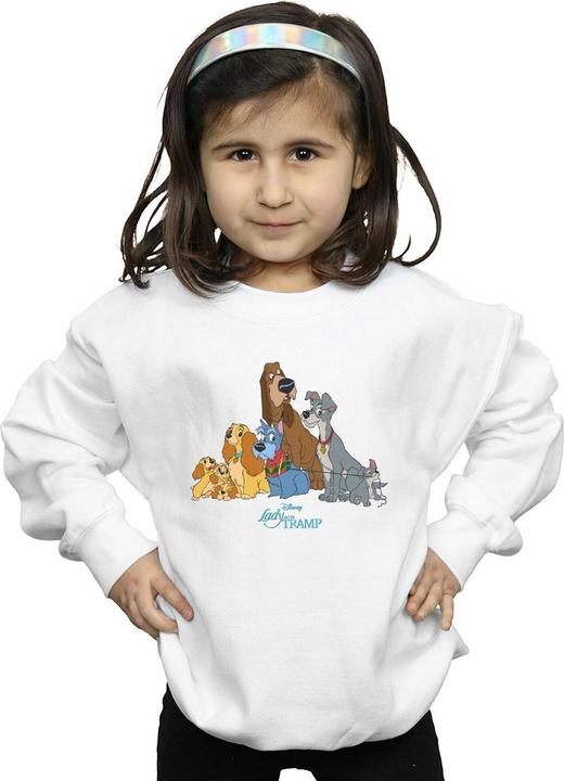 Immagine prodotto Disney Lady And The Tramp Classic Group Felpa Ragazze (104)