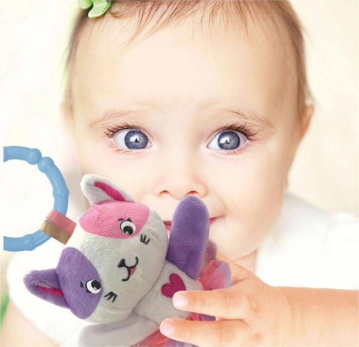 Produktbild Clementoni Baby - Plüsch Rassel Katze