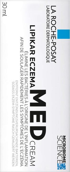 Label énergétique La Roche Posay Lipikar Eczema Med crème (Crème pour le corps, 30 ml)