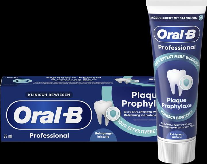 Actual product image Oral-B Professional Plaque Prophylaxe Zahnpasta (75 ml)
