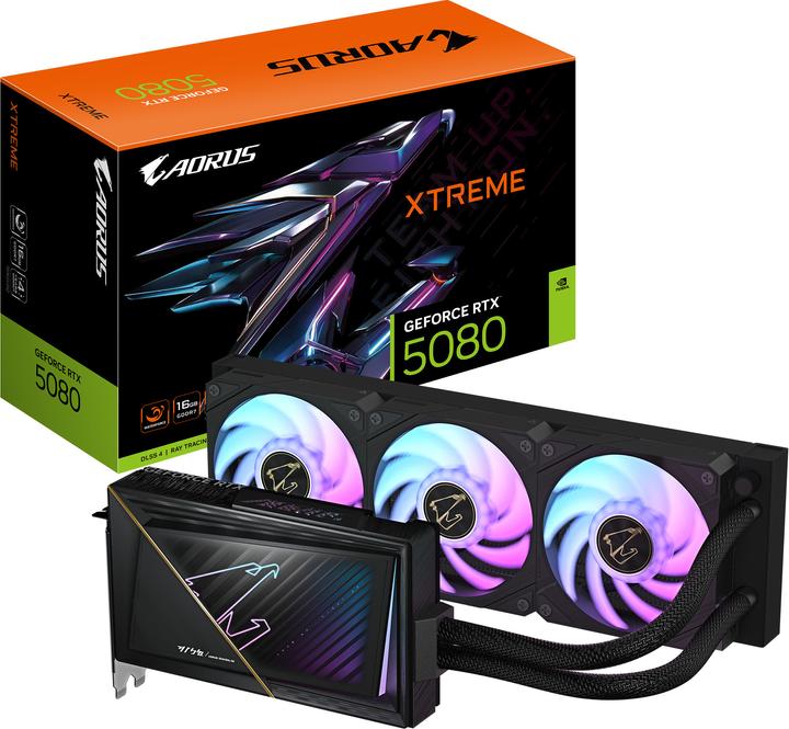 Gigabyte AORUS GeForce RTX 5080 Xtreme Waterforce (16 GB)