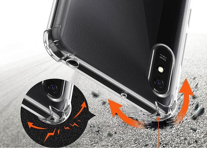 Produktbild Screenguard Xiaomi Redmi 9A Hülle Crystal Soft Airbag Bumper (Xiaomi Redmi 9A)