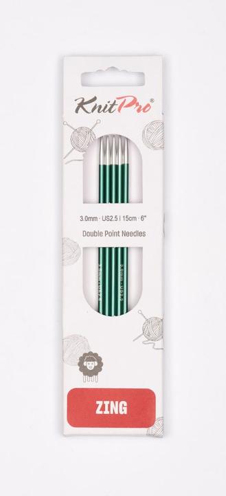 Image du produit Knitpro Jeu d'aiguilles à chaussettes ZING / 5 pièces