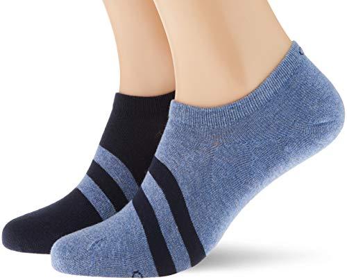 Produktbild Calvin Klein Socks Mens Liner 2p Sized Seth Socks, Blue Combo, 43/46 (43 - 46)