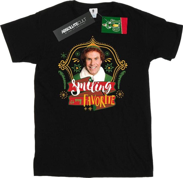 Immagine prodotto Elf Buddy Smiling Maglietta Uomo (M)