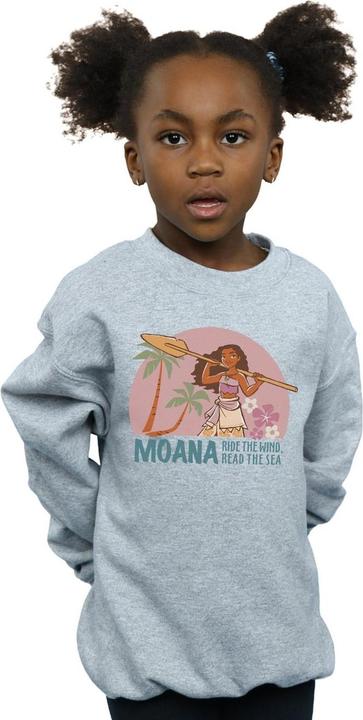 Produktbild Disney Moana Read The Sea Sweatshirt Mädchen (128)