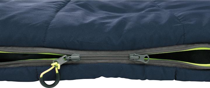 Actual product image Outwell Contour Junior polyester sleeping bag, dark blue (170 cm)