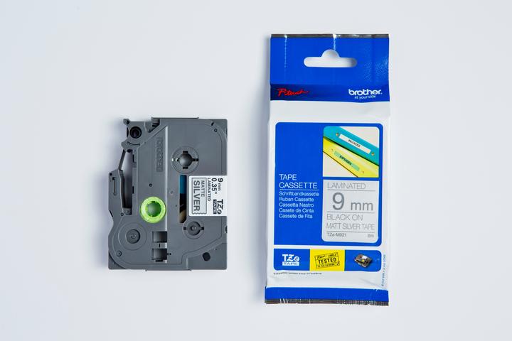 Produktbild Brother TZe-M921 (0.90 cm, Silber, Schwarz)