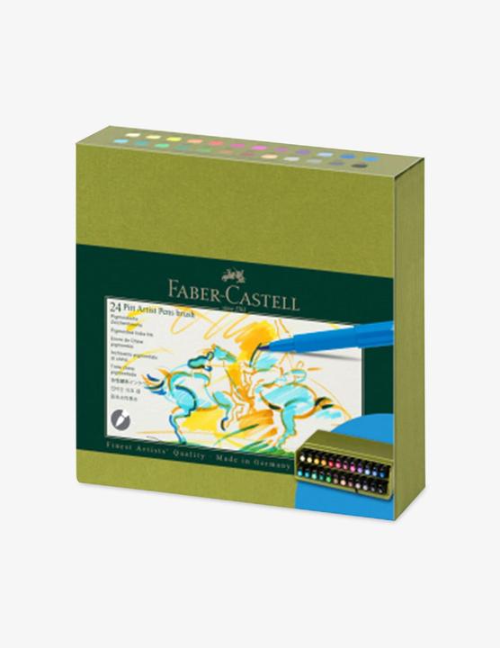 Produktbild Faber-Castell Filzstift Pitt Artist (Sortiert, 12 x)
