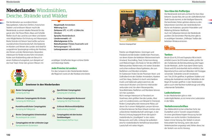 Image du produit HV ACSI Campingf Europa 2024 (Allemand, Hallwag, ACSI, 2023)