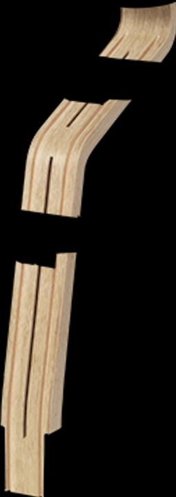 Productafbeelding Nomi Kinderstoel Basic Zwart Eiken