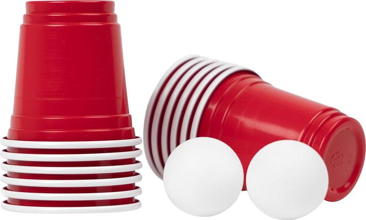 Image du produit Casativo Jeu de bière Pong, 12 pièces, 10 verres à shot, 2 balles