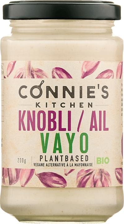 Produktbild Connie's Kitchen Vayo Knobli vegane Alternative à la Mayonnaise Bio (370 g)