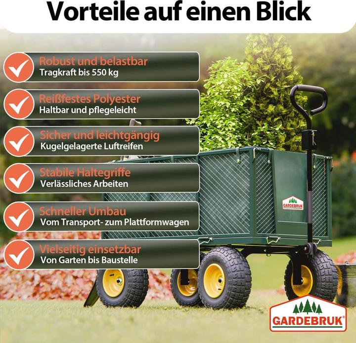 Produktbild Deuba Bollerwagen