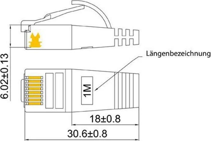 Actual product image Wirewin Network cable (STP, CAT6, 0.25 m)