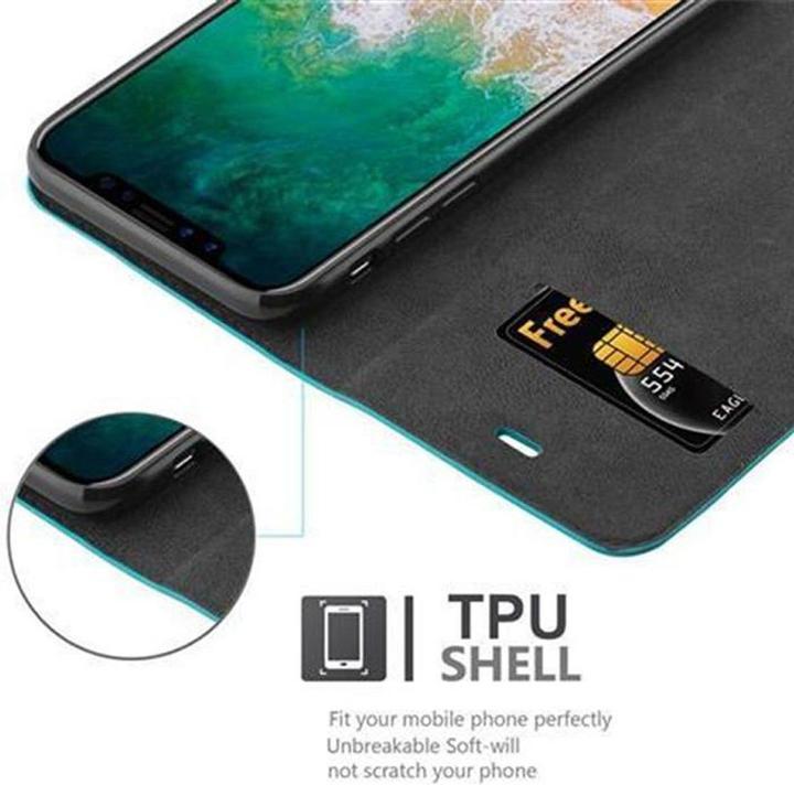 Produktbild Cadorabo Book Invisible Magnet Cover (Apple iPhone X, Apple iPhone XS)