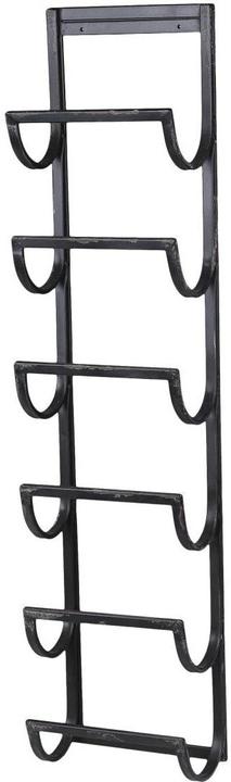 Immagine prodotto Chic Antique Portabottiglie per 6 bottiglie, Nero, Tipo di materiale: Metallo