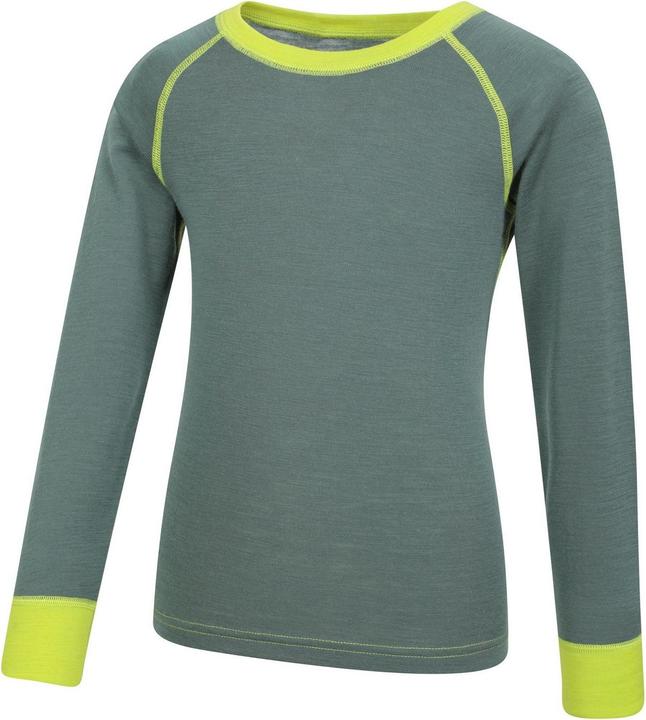 Immagine prodotto Mountain Warehouse Merino II Maglietta di Base Girocollo Bambini (140)