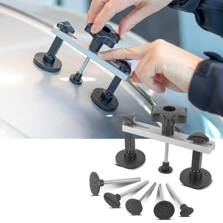 Produktbild Stahlwerk Dellen-Reparatur-Set 83-teiliges Kfz Smart Repair Ausbeul-Set