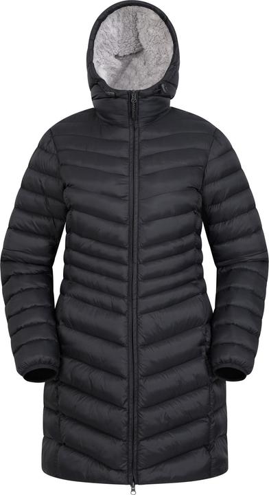 Mountain Warehouse Florence Kunstfell gefütterte wattierte Jacke
