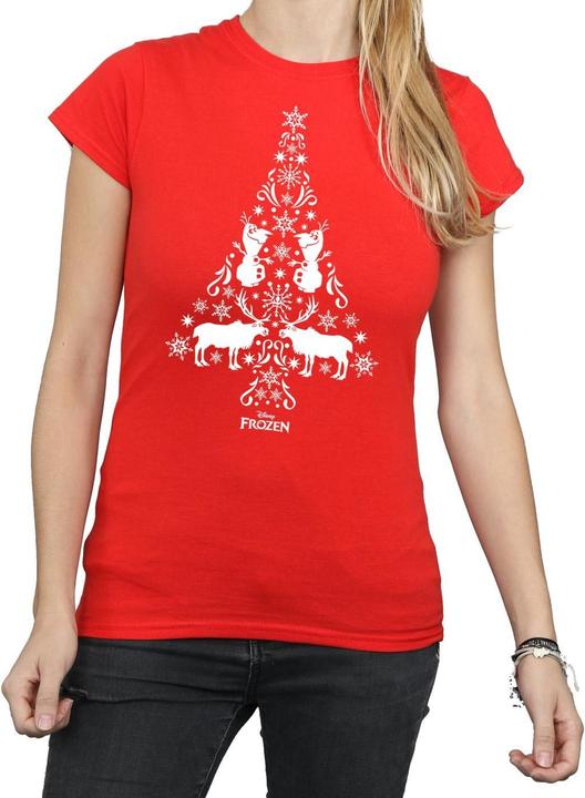 Image du produit Disney - T-shirt FROZEN CHRISTMAS TREE - Femme (XL)