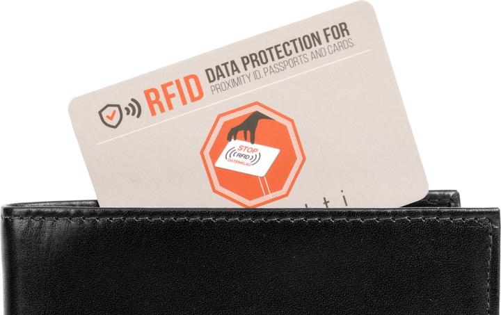 Actual product image Bugatti Nobile wallet RFID protection leather 12 cm