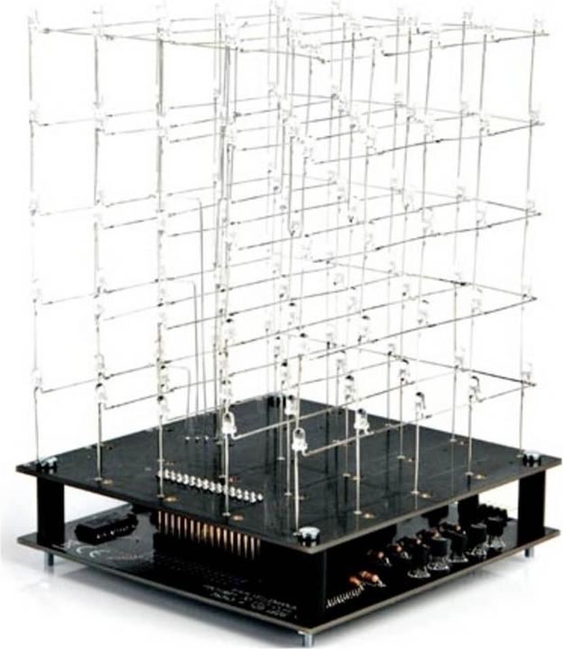 Image du produit Whadda Cube LED 3D 5 x 5 x 5 (LED )