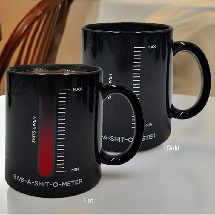 Image du produit Mad Monkey Tasse Give a Shit avec changement de couleur par la chaleur (300 ml, 1 x)