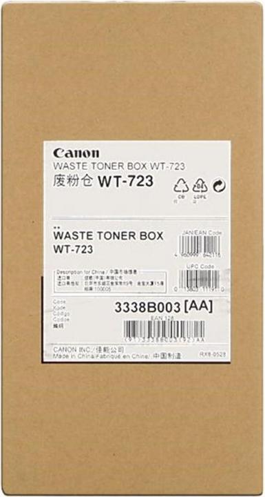 Nutritional values and ingredients Canon WT-723 Waste toner box (FC)