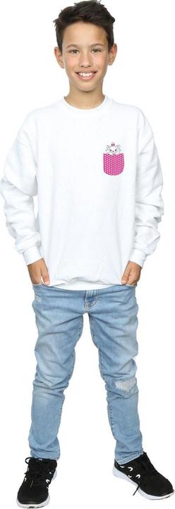 Actual product image Disney Boys Aristocats Marie Chest Sweatshirt (116)